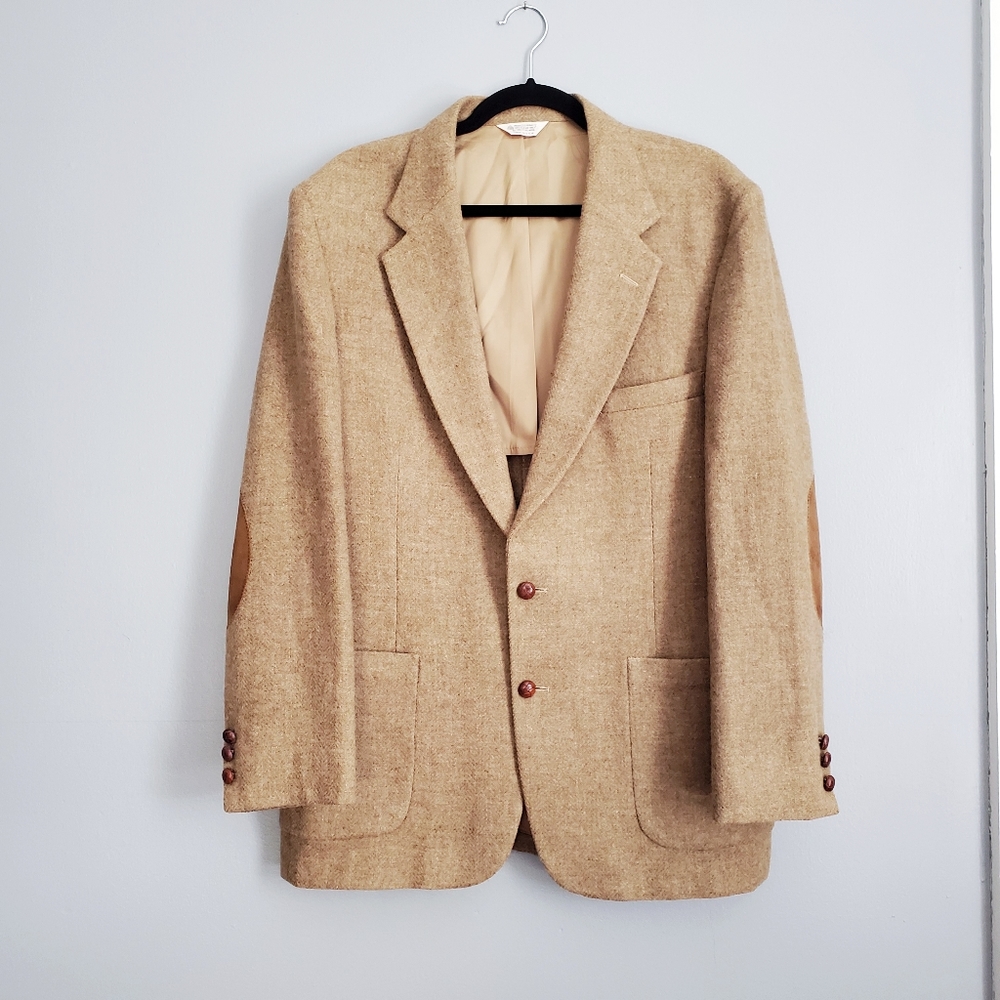 Vintage Christopher Hayes 80s wool blazer